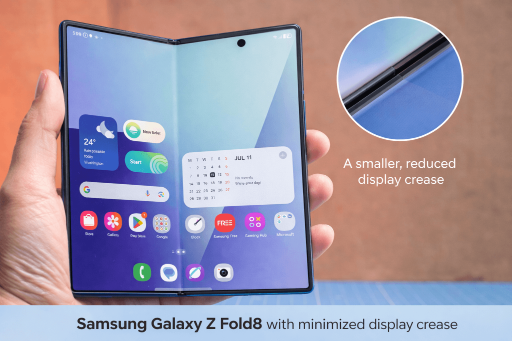 Samsung galaxy Z fold8
