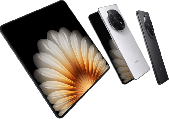 Oppo Find N7 wide foldable phone with flagship specifications and next-generation hinge design