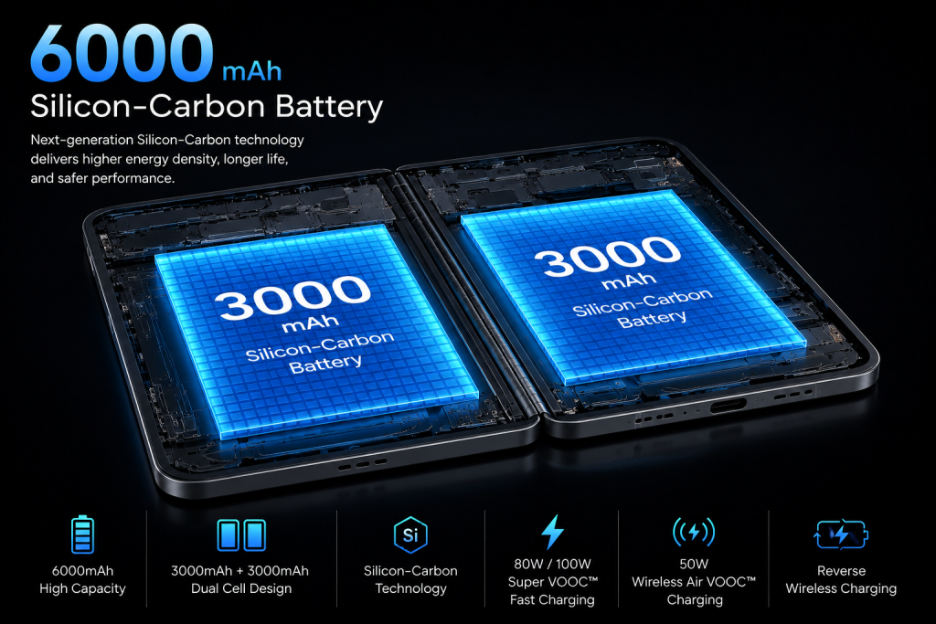 Oppo Find N7 Battery